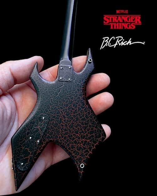 Eddie Munson’s Guitar Mini Replica from Stranger Things