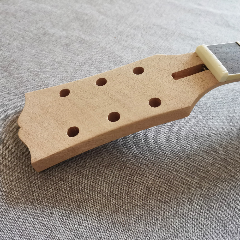 Unfinish SG Style 6 String DIY Electric Guitar Kit Solid Mahogany body CR part