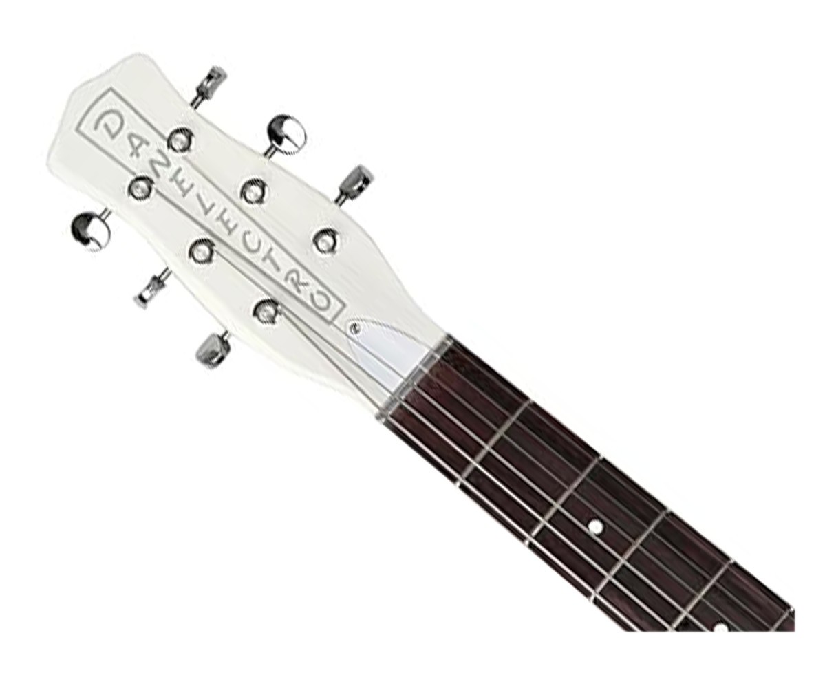 Danelectro 59′ MOD New Old Stock+ Electric Guitar – White – Open Box