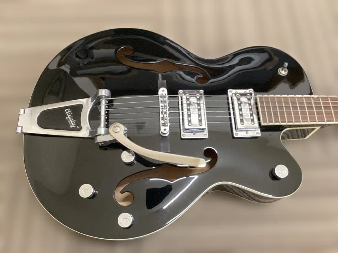 Electric Guitar Gretsch G5120 Electromatic Black Hollow Body USA