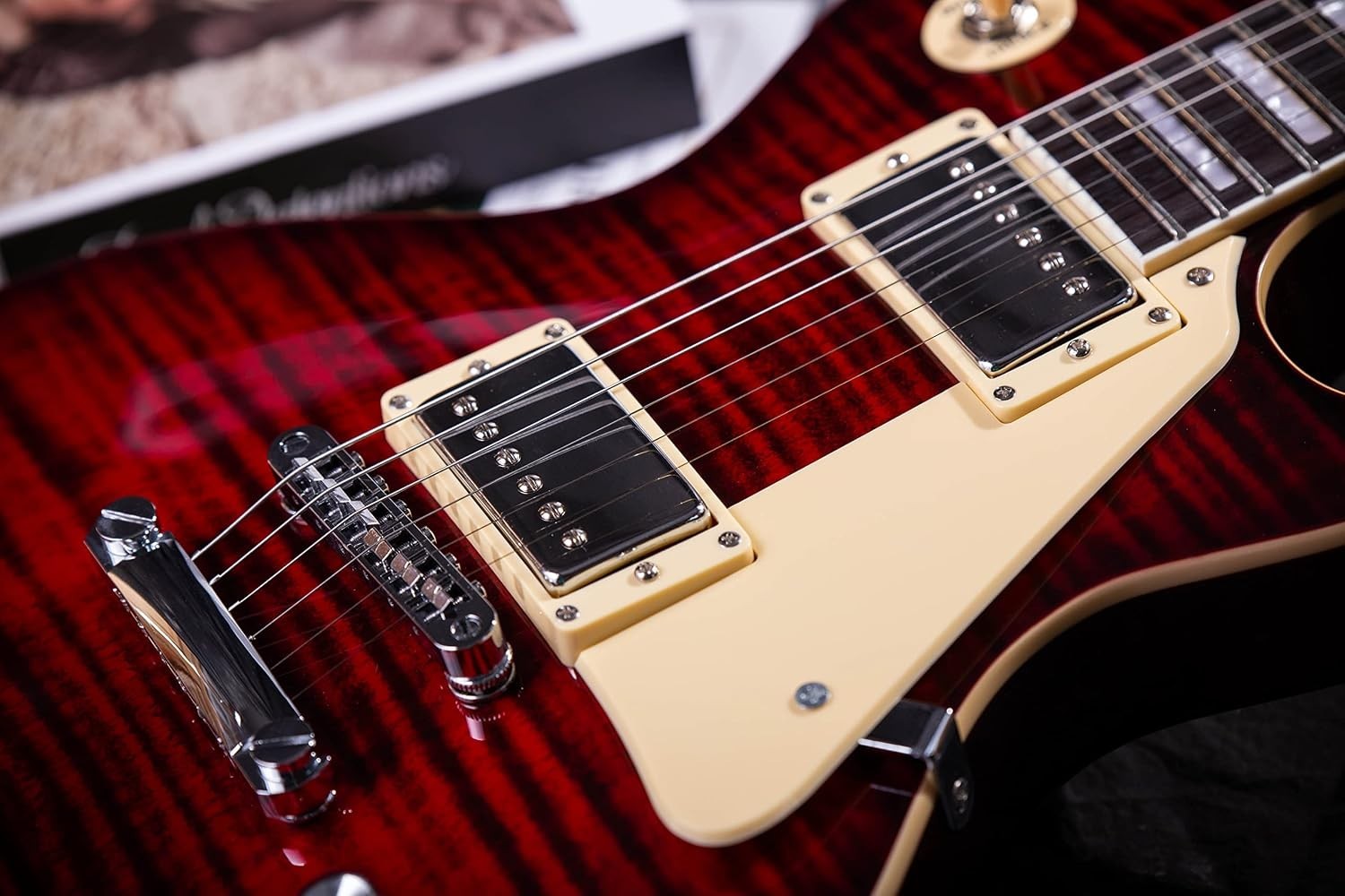 Maple Neck Electric Guitar LPYS-006, Gigbag Included
