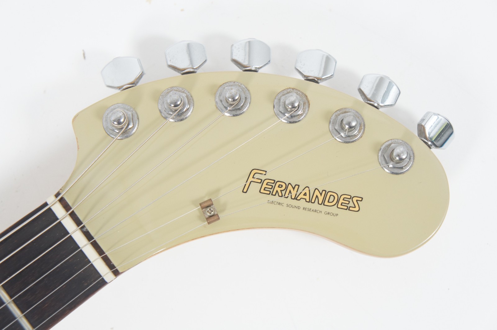 Fernandes ZO-3 NOMAD Ivory Built-in Amp travel guitar Worldwide Shipment