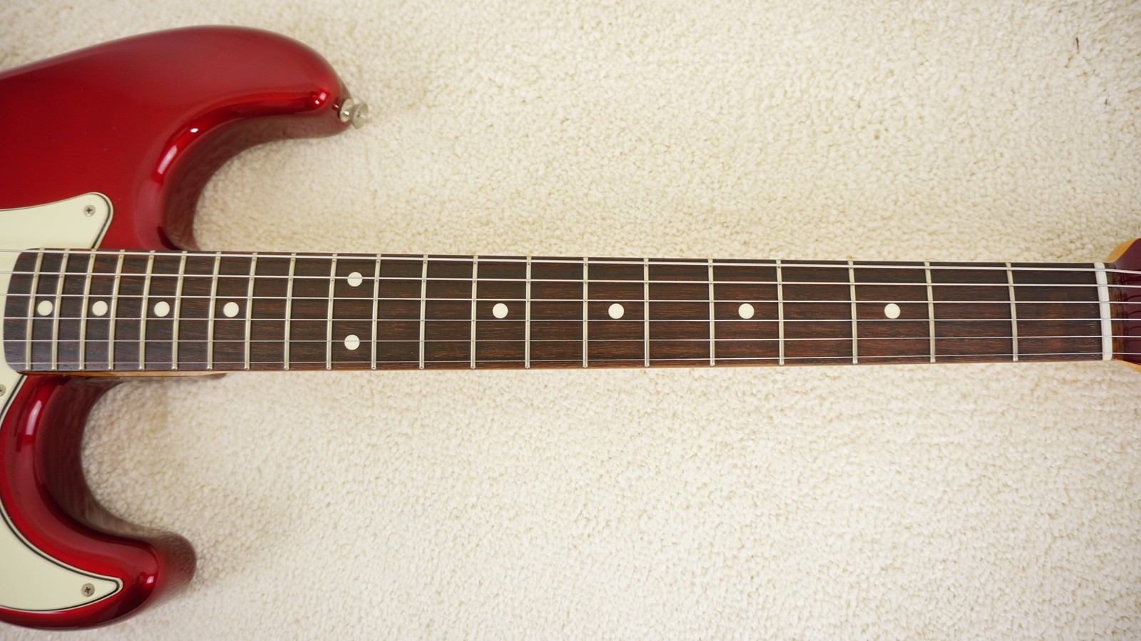 Fender Japan ST-62 Stratocaster Candy Apple Red Matching Headstock 2002–2004