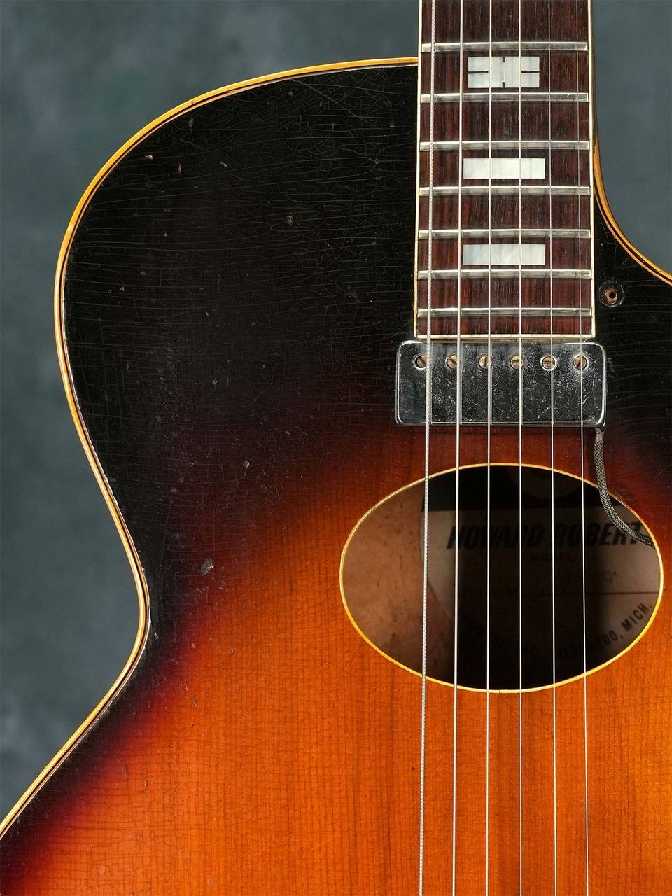Epiphone 1967 Howard Roberts Sunburst Used Electric Guitar 1967