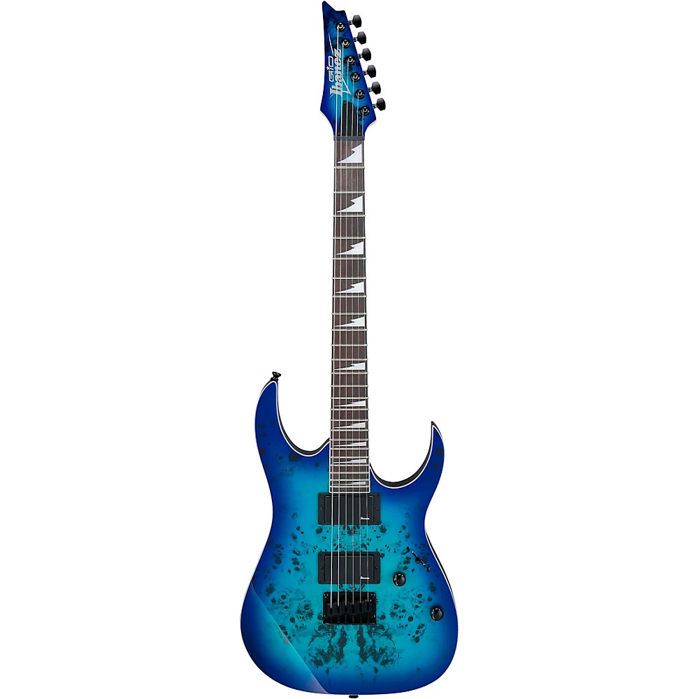 Ibanez GRGR221PA GRG Series 6str Electric Guitar Aqua Burst