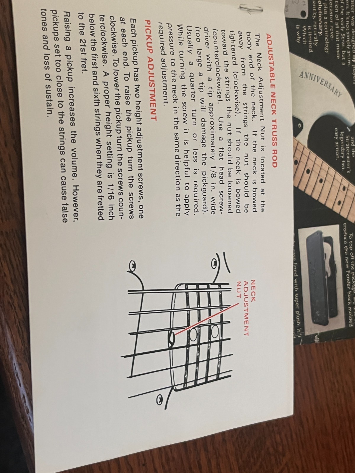 1979 Fender 25th Anniversary Stratocaster guitar owners manual case candy