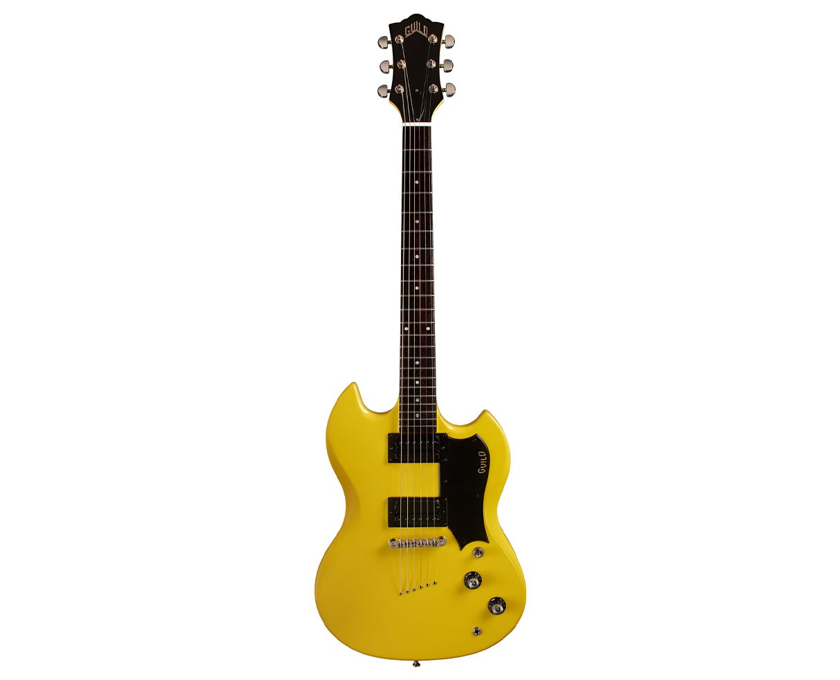 Guild Polara Electric Guitar – Voltage Yellow – B-Stock