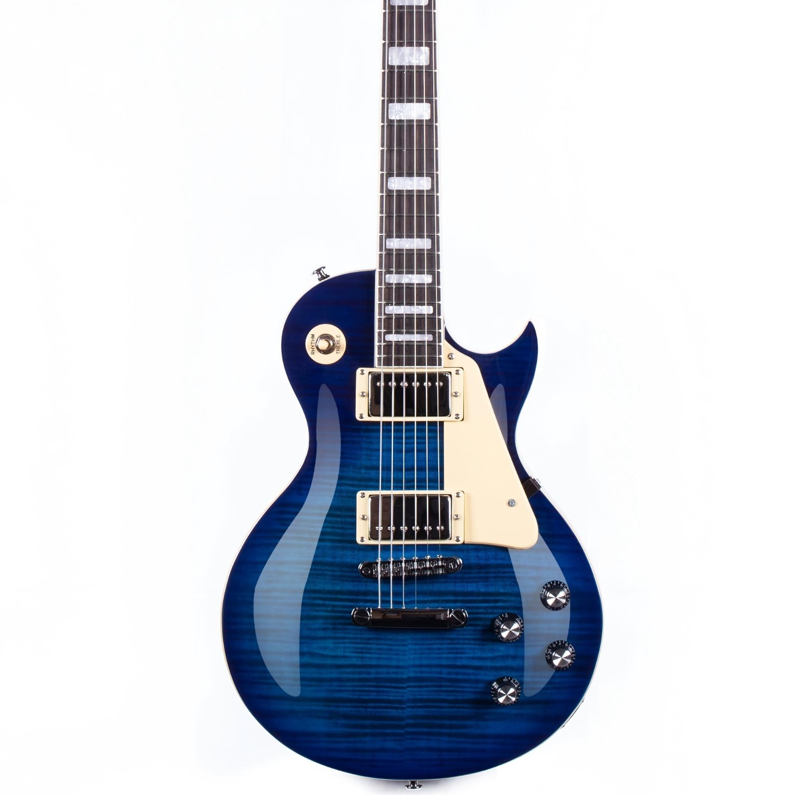 GROTE Guitar Solid Body Electric Guitar with Gigbag LPYS-006 (BLUE)
