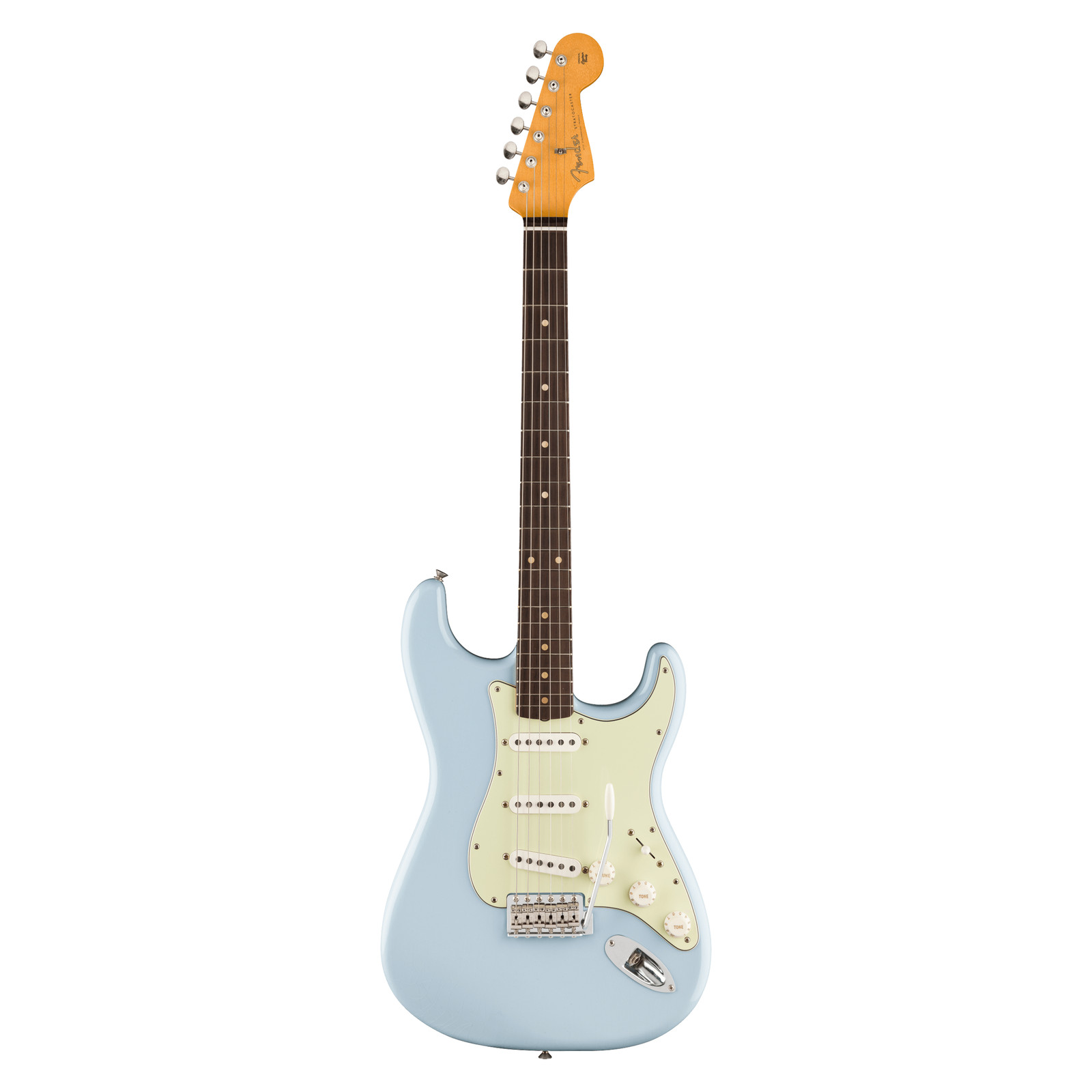 Fender Vintera II Road Worn ’60s Stratocaster – Sonic Blue w/Slab Rosewood FB