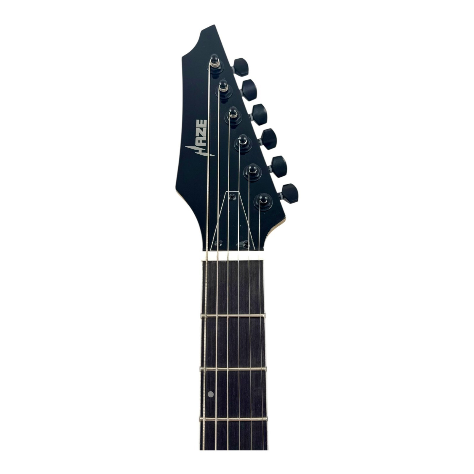 Haze HAX Active Humbuckers 24 Frets Electric Guitar – Dark Cherry Tiger – 6LFQRD