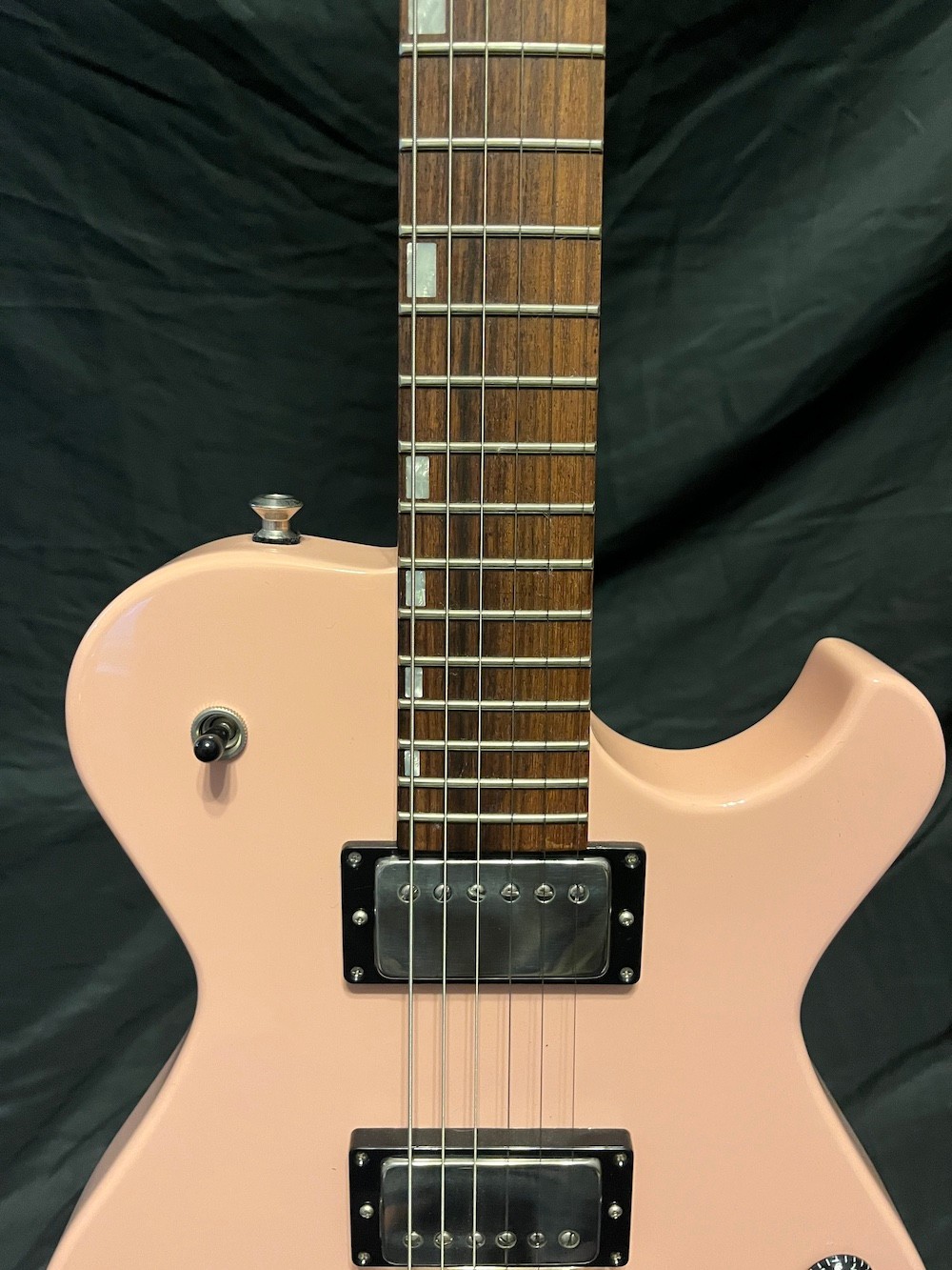 2024 Knaggs SSC-J Steve Stevens Signature Guitar in Shell Pink-OHSC-Signed Back