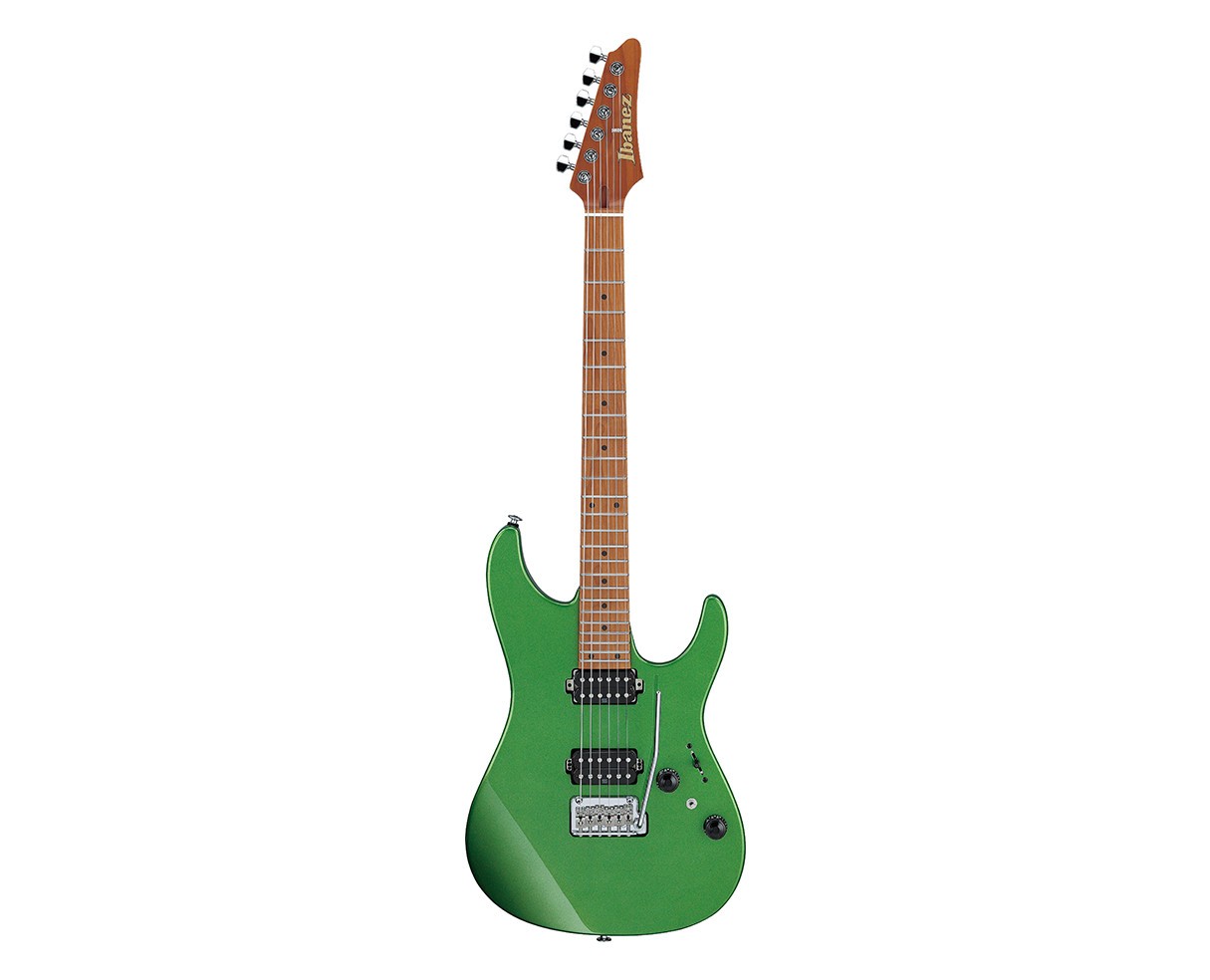 Ibanez AZ2402AGM AZ Prestige Electric Guitar w/Case – Apple Green Metallic