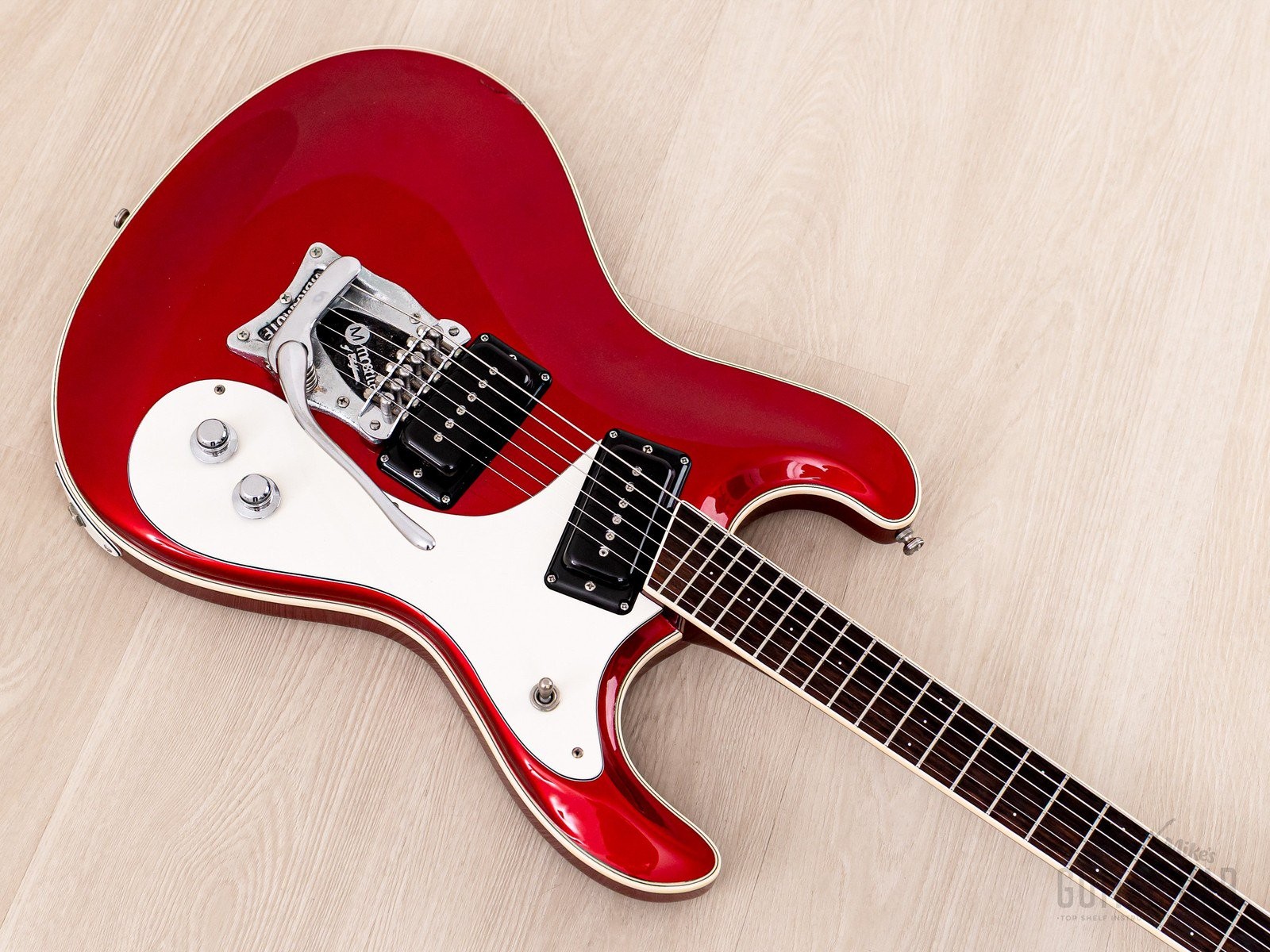 2007 Mosrite USA Ventures Model American Standard Mark I 1963 Sidejack w/ Case