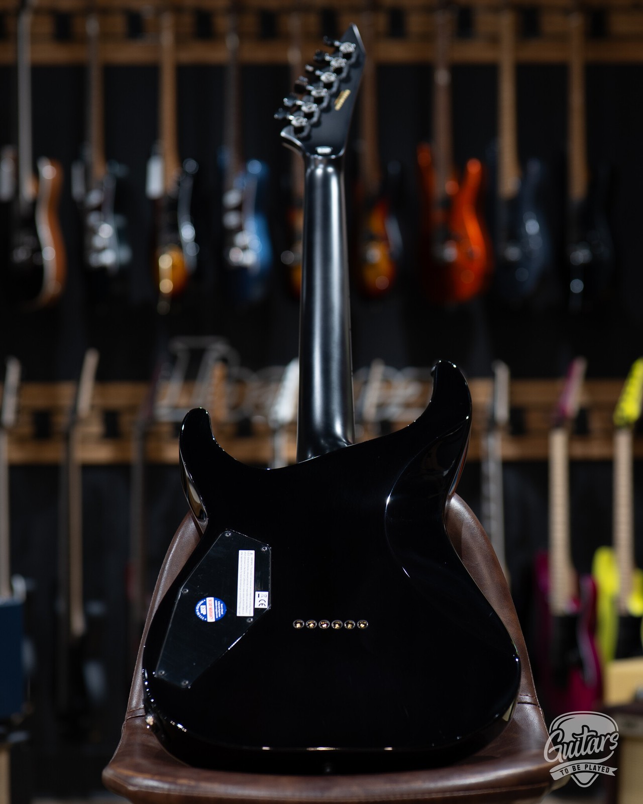 ESP E-II M-II HT Neck Thru Guitar w/ Case – Black Natural Fade (B-stock)