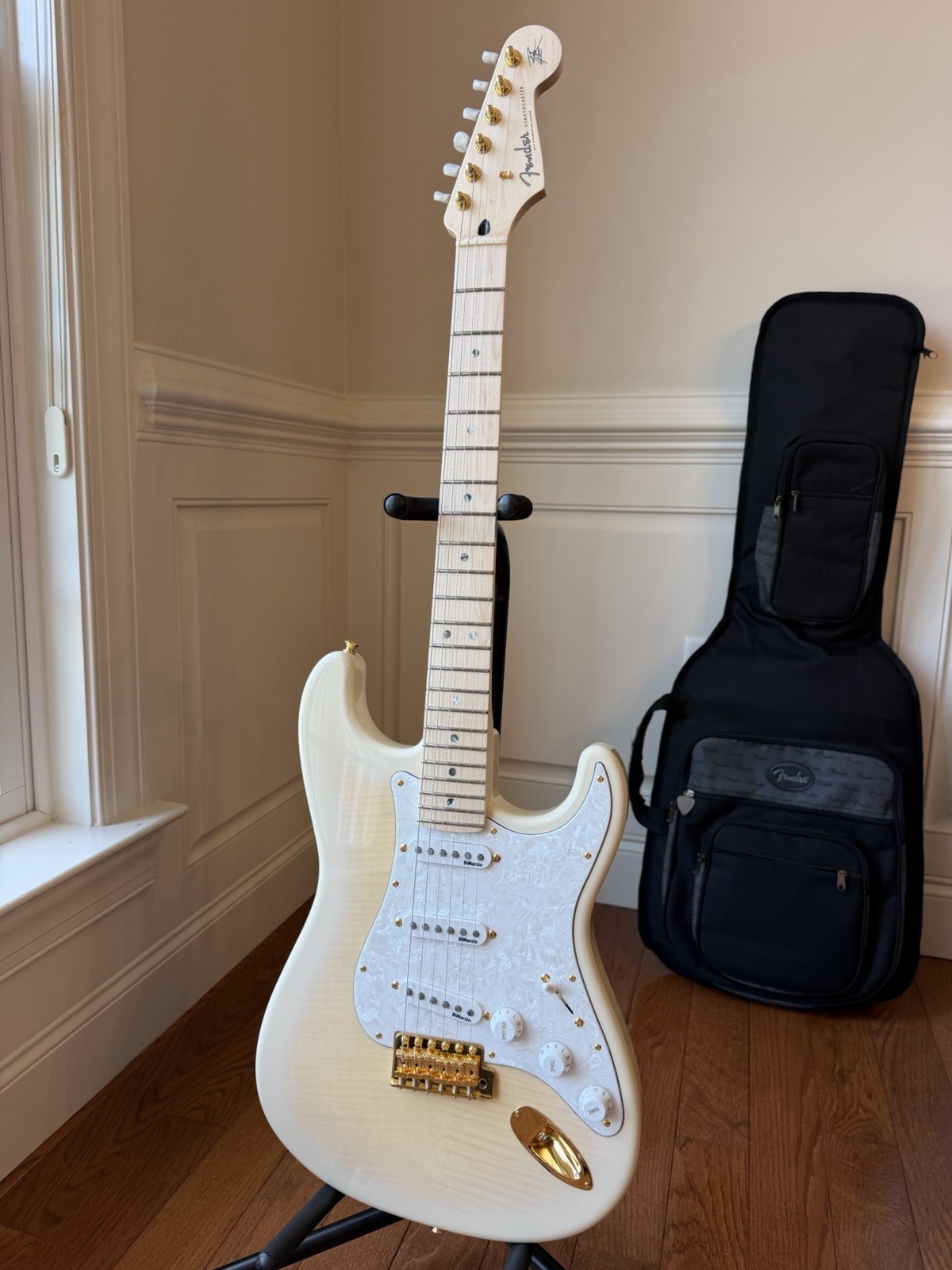 2025 Fender Richie Kotzen Signature Stratocaster MIJ Japan Transparent White