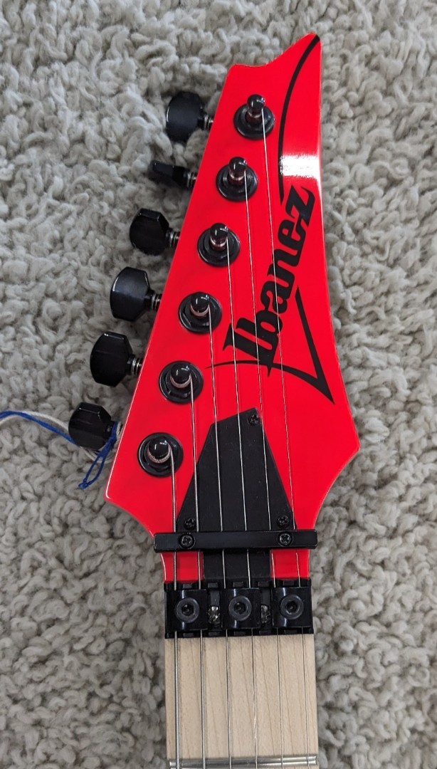 Ibanez RG Series RG550RF Genesis Electric Guitar, Road Flare Red