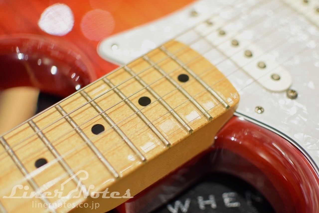 Fender Stratocaster Plus Top LH Electric Guitar Aged Cherry Burst 2018 #JC18002