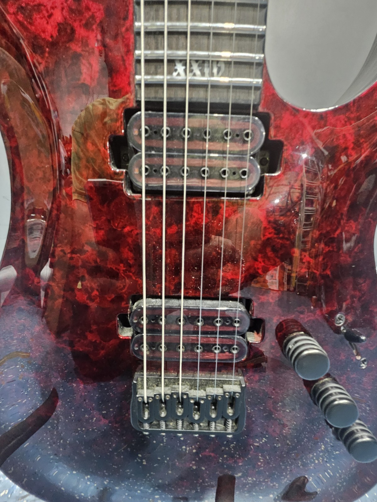 Schecter Diamond Series Apocalypse Electric Guitar – Red Reign