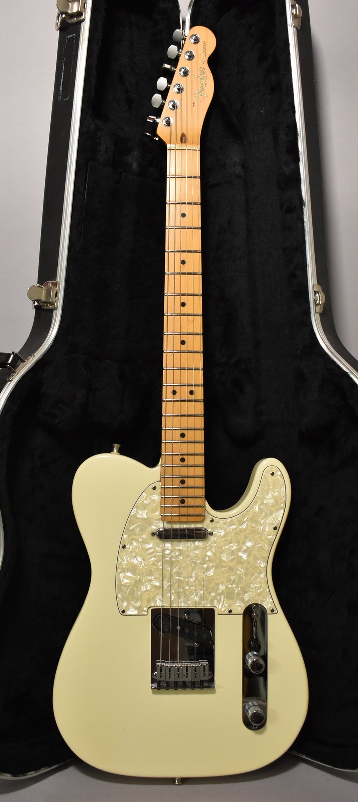 1997 Fender American Standard Telecaster Olympic White w/HSC
