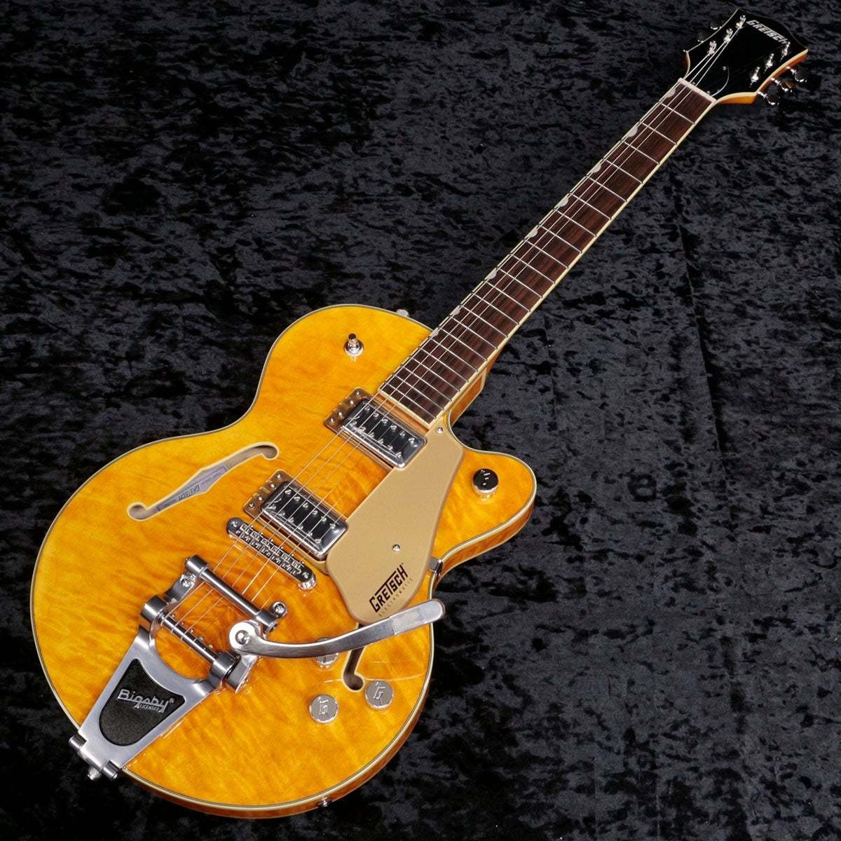Gretsch G5655T-QM Electromatic Center Block Jr. Single-Cut Quilted Maple w Bigsb