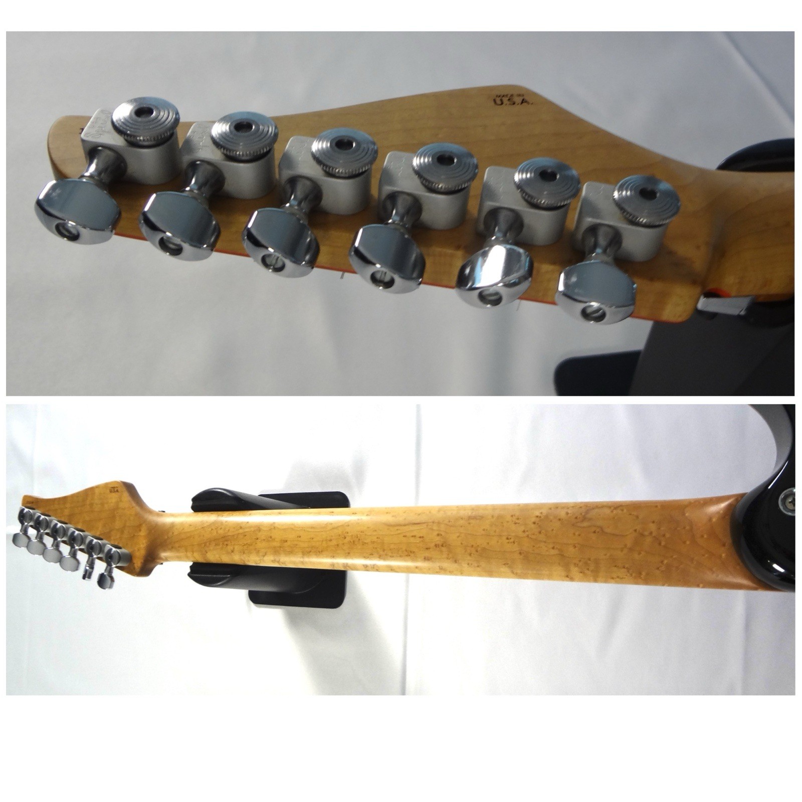 Suhr Modern Trans Red Quilt Maple Top – Roasted Birdseye Neck – Gotoh Floyd Rose