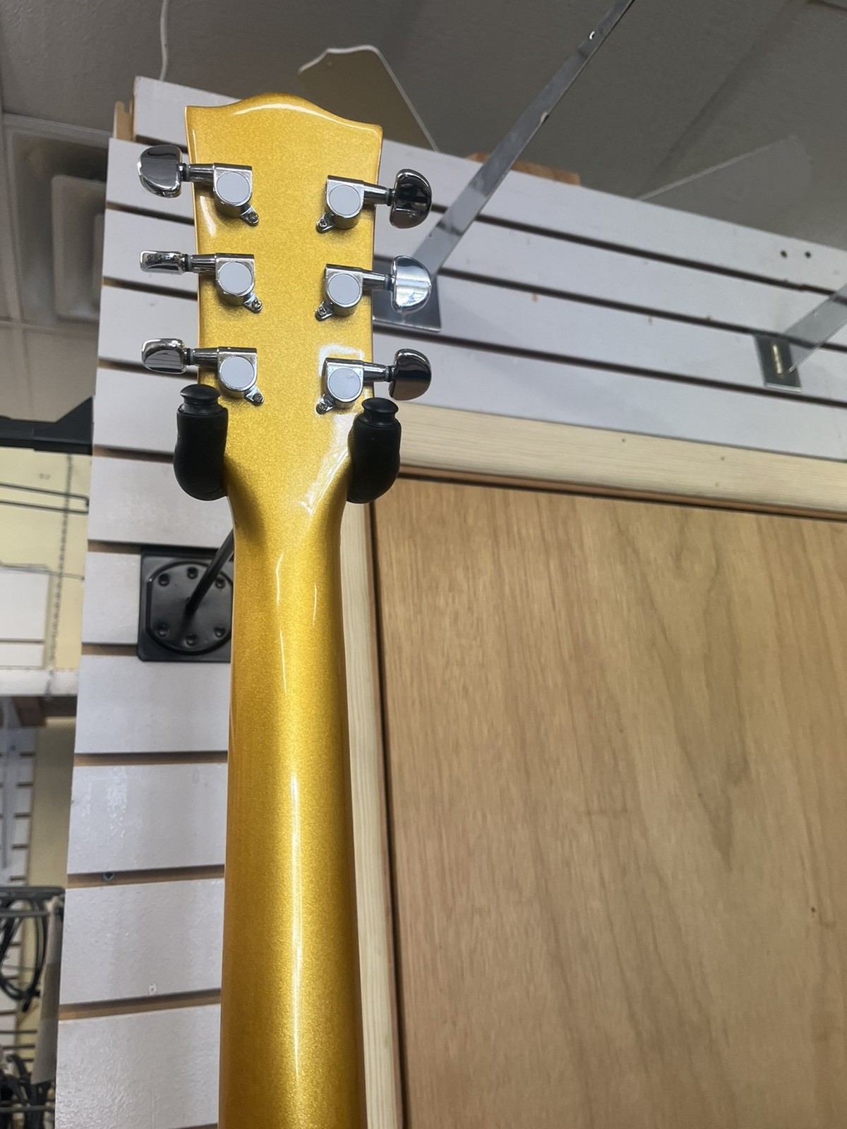 Glarry Full Size Gold Electric Guitar W/Double Cutaway H-GZ1Z102