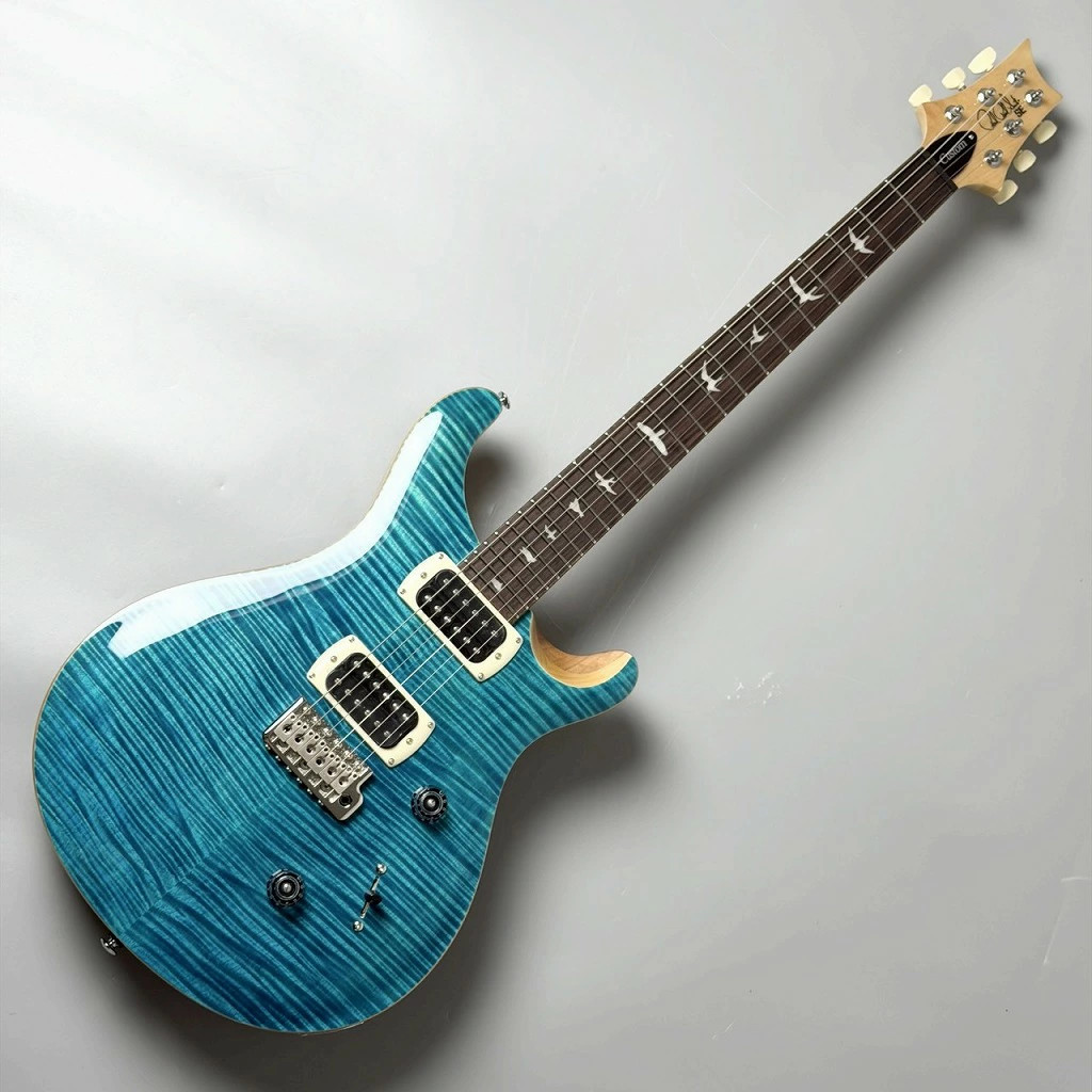 Paul Reed Smith (PRS) SE Custom 24 -Blue Matteo (Natural Back)- 3.66kg Guitar
