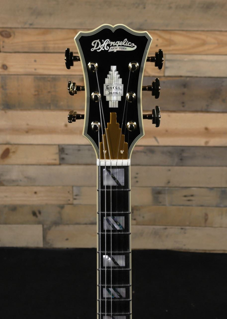 D’Angelico Excel DC XT Hollowbody Guitar Iced Tea Burst w/ Case