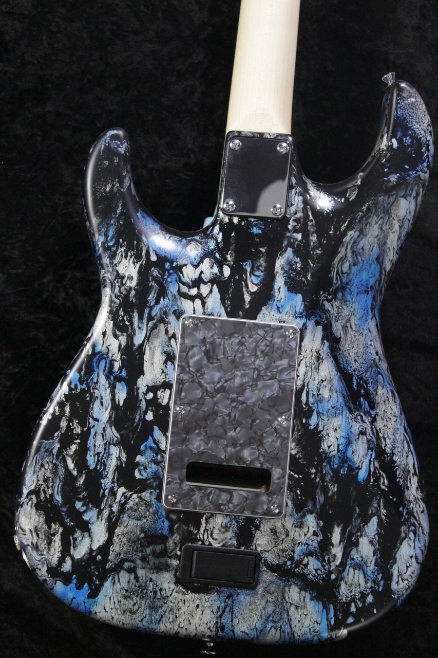 James Tyler Usa Studio Elite Hd “Black And Blue Shmear” Faux *Ok947