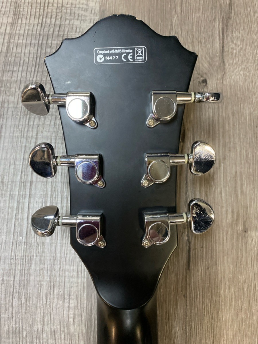 Ibanez Artcore AM73B Semi-Hollow Electric Guitar – Matte Black – Cle (A1D020643)