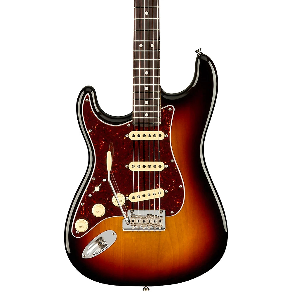Fender American Pro II Stratocaster RW FB Left-Handed Guitar 3-Color Sunburst