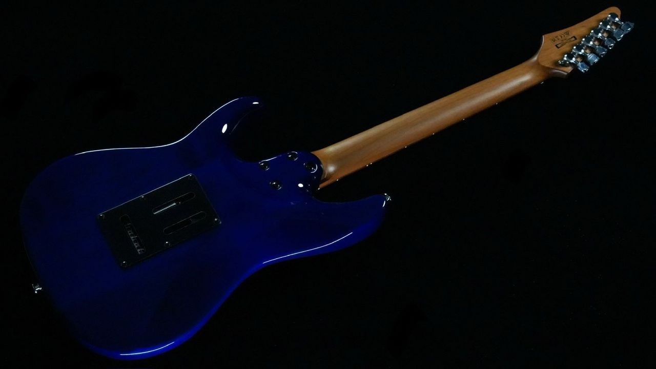 Ibanez AZ22S1F TXB Transparent Turquoise Burst, Flame Maple Top, Alder Body