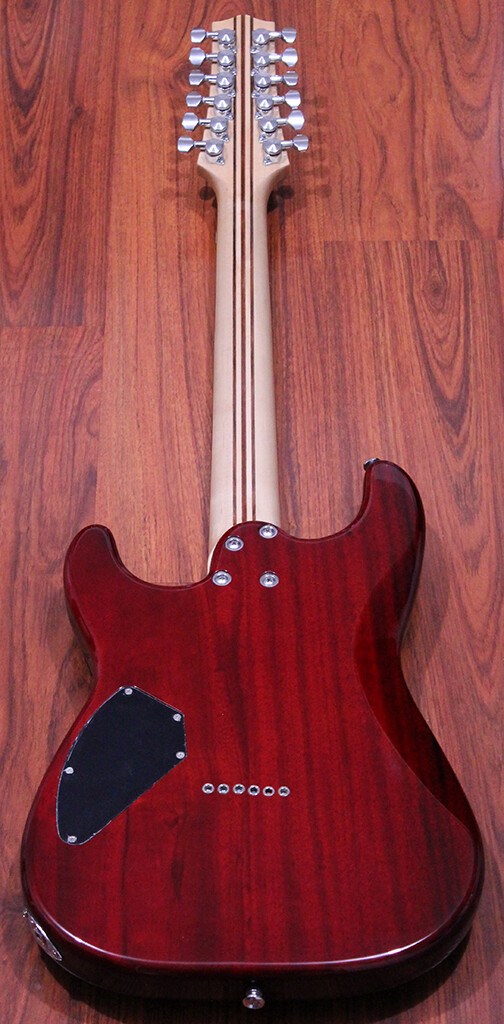 Halo CLARUS 12-string Electric Guitar, Semi-Hollow, Seymour Duncan Pickups