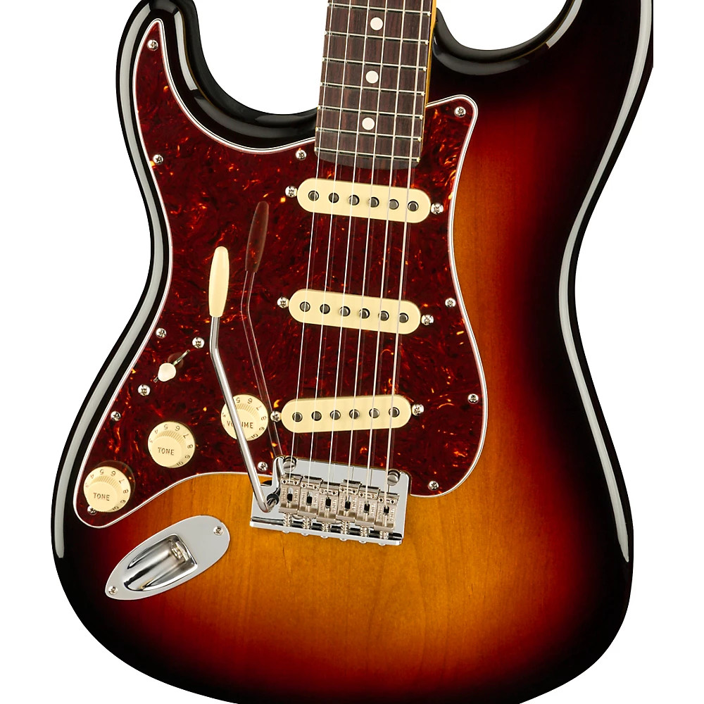 Fender American Pro II Stratocaster RW FB Left-Handed Guitar 3-Color Sunburst