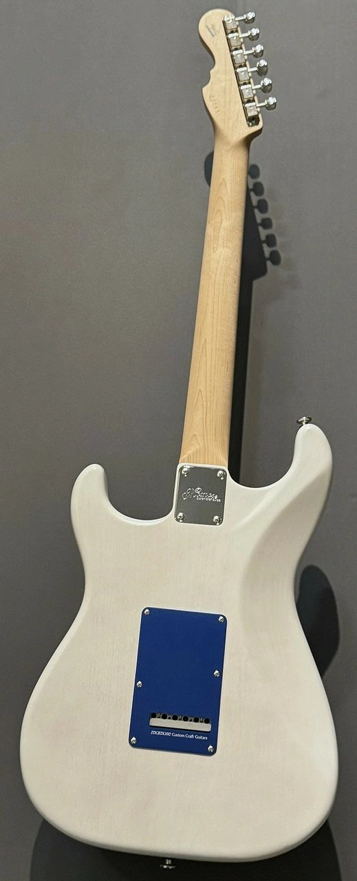 Momose MC1-ADZ-BL/R WH/OIL-MH Limited Production 3.4kg Electric Guitar