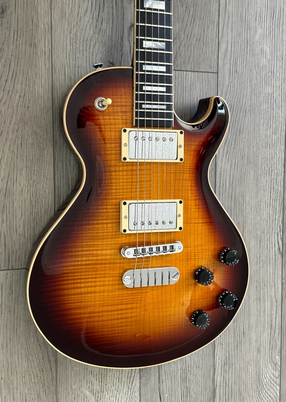 Dean Thoroughbred Flame top USA Guitar Sunburst