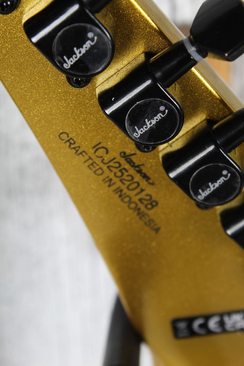 Jackson X Series Soloist SLX DX Solid Body Electric Guitar Gold Bullion Finish