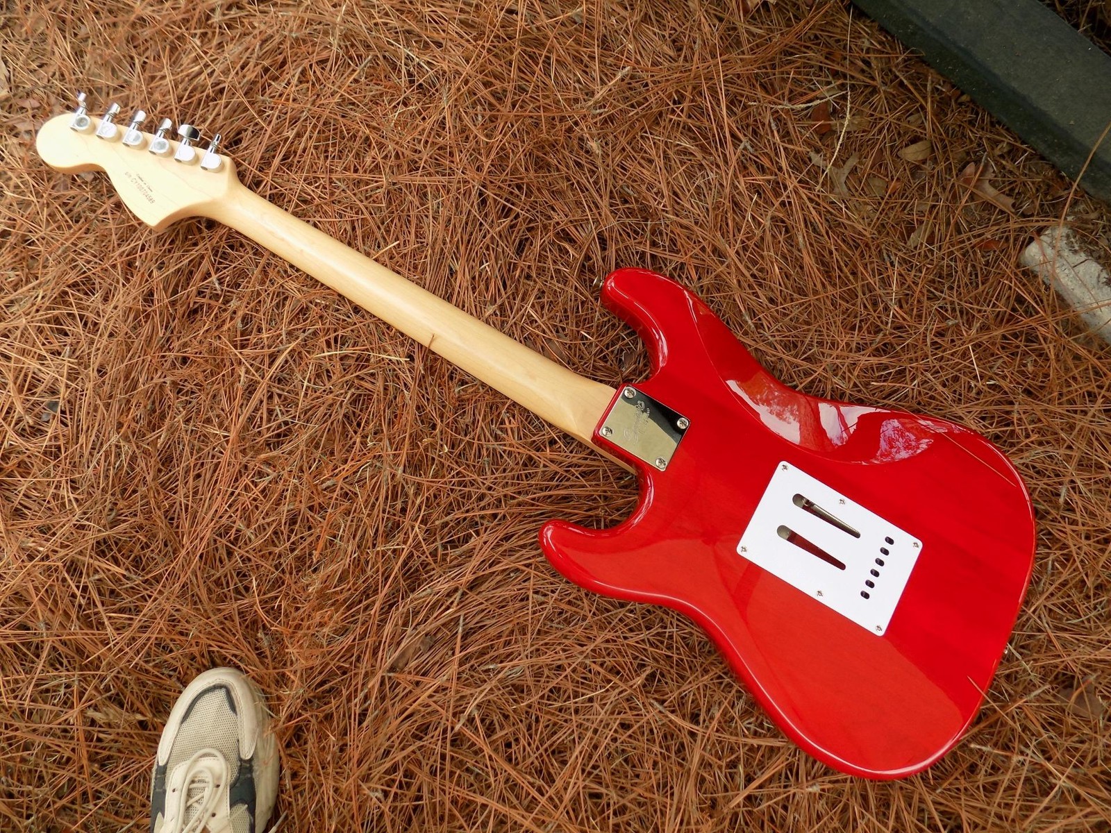 Squier Standard Series Strat, Alnico Pickups, Custom Wiring,Two Point Tremolo