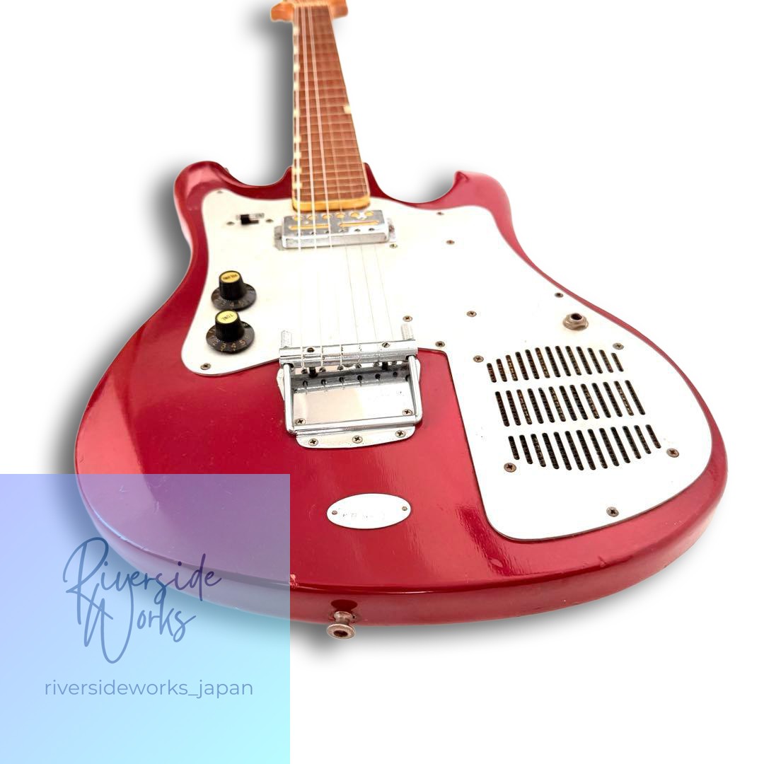 Serviced Teisco TRG-1 Electric Guitar with Built-in Amp