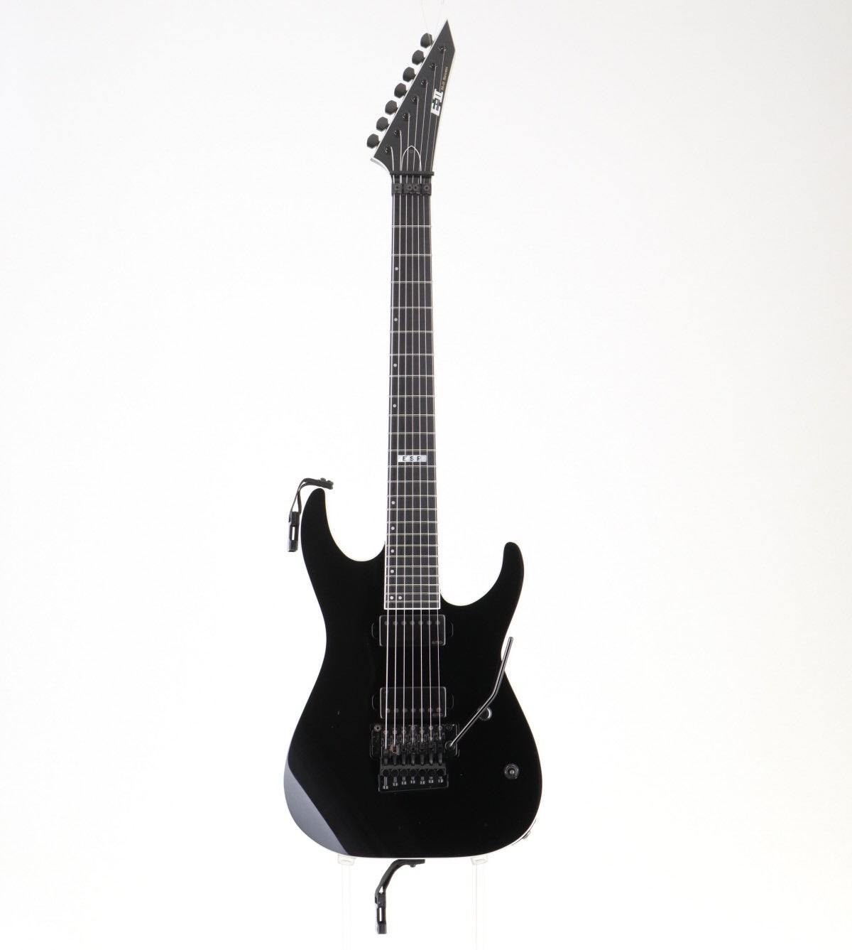 E-II ESP M-II SEVEN Black 7 String EMG 57-7H 66-7H Floyd Rose Gig Bag Japan