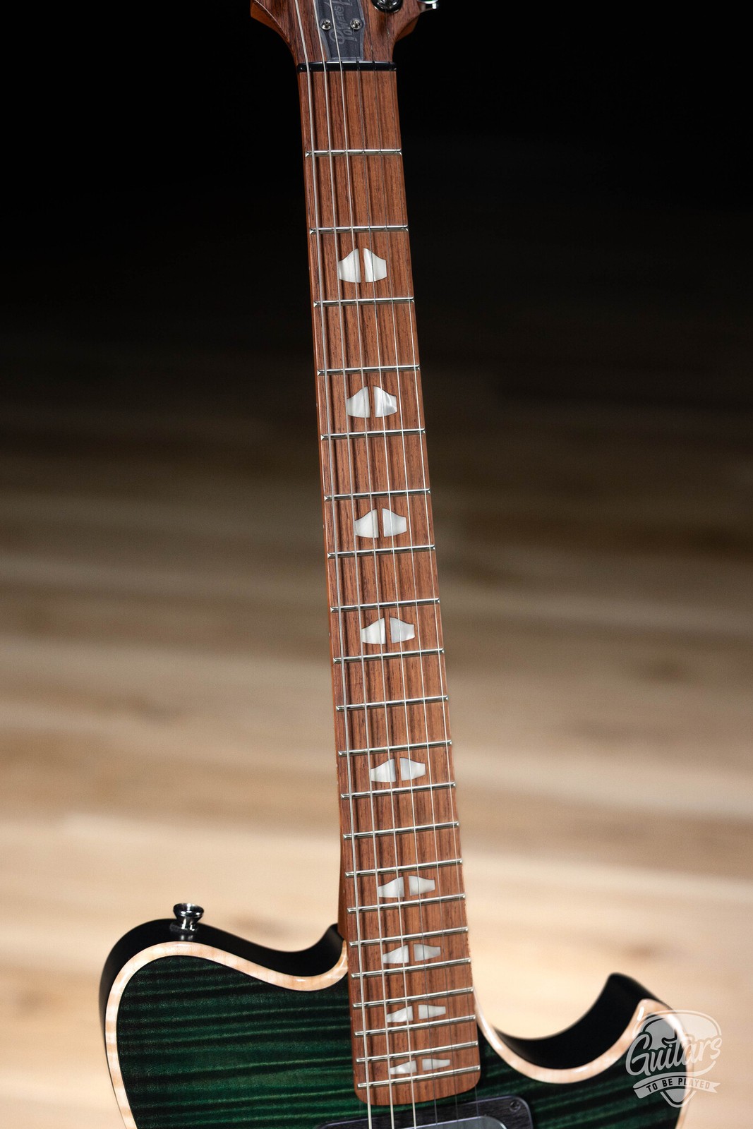 Powers Electric A-Type Select Maple Full Faraday CamTail – Juniper Green