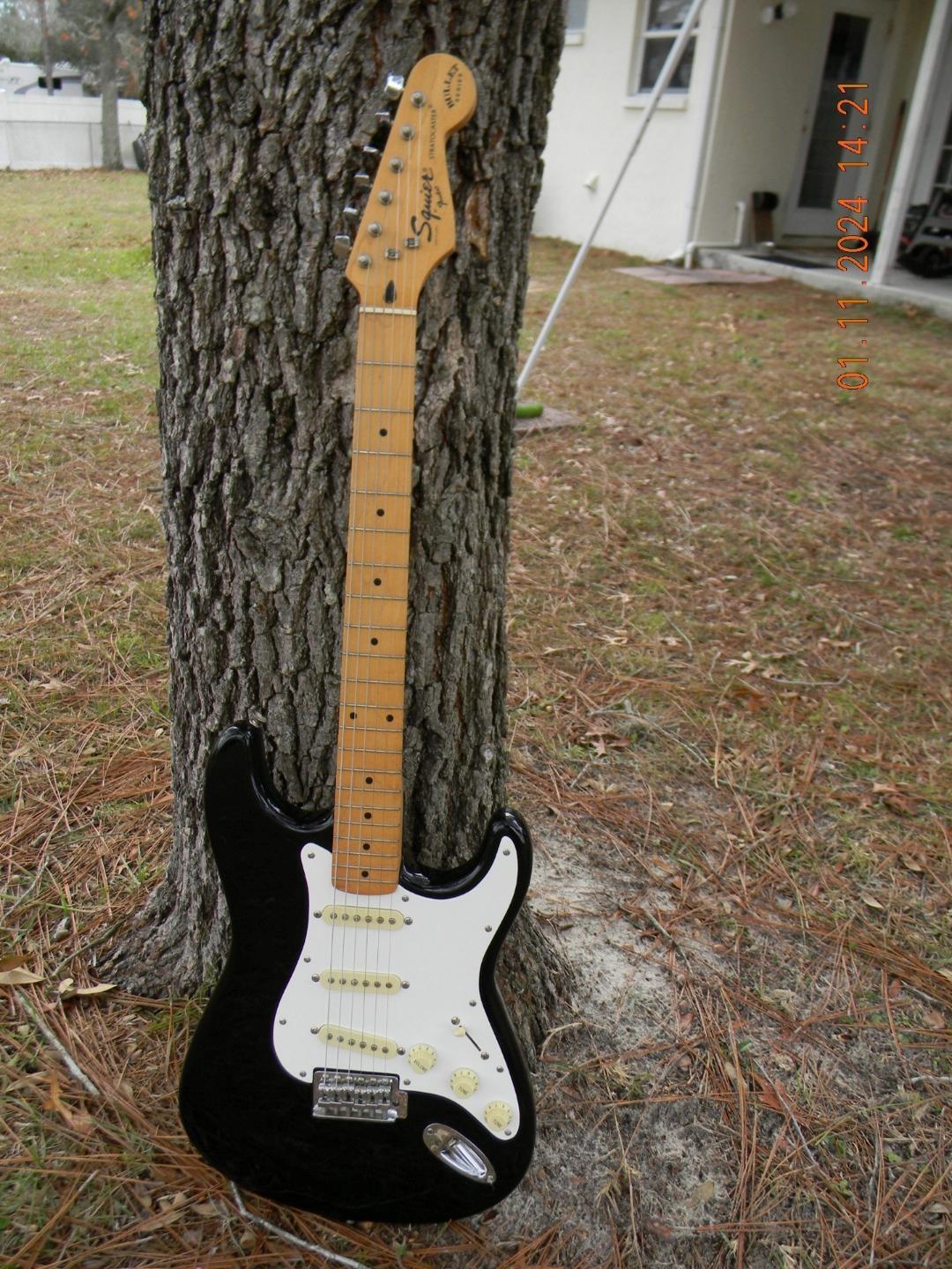 Korean Made Squier Bullet Stratocaster, SSS, Maple Neck,All Original,Very Nice