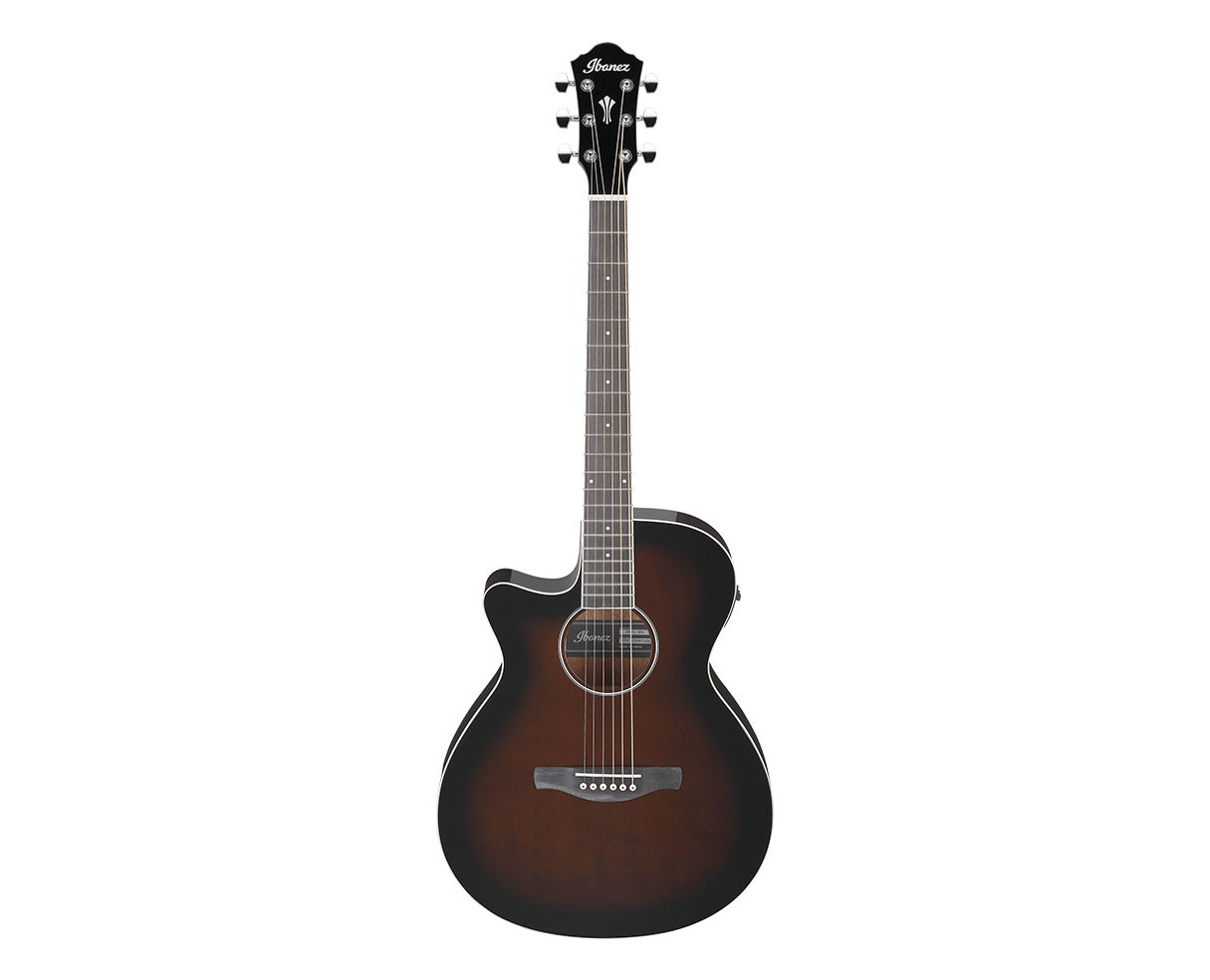Used Ibanez AEG7LDVS Auditorium A/E Guitar – Dark Violin Sunburst