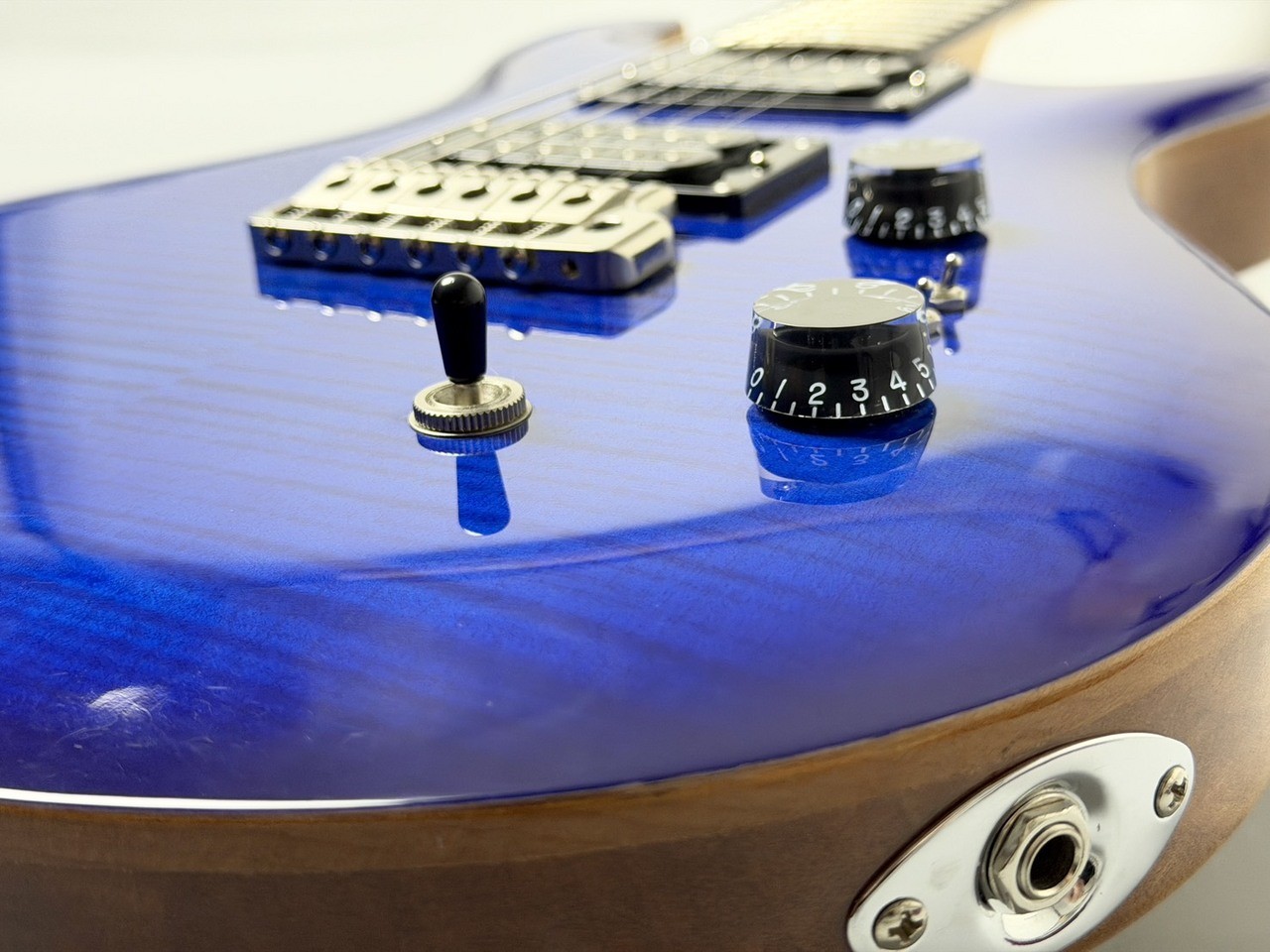 Paul Reed Smith prs 35TH Se CUSTOM24 -FADED Blue BURST- Used Electric Guitar