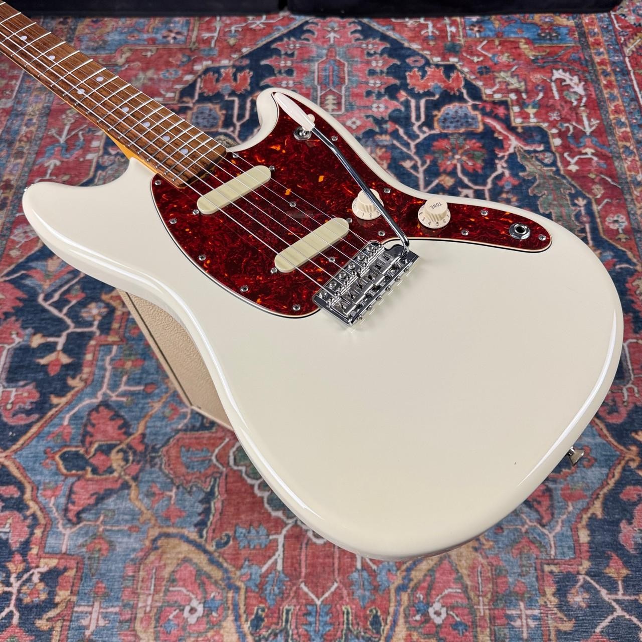 Fender Char Artist Model Mustang Olympic White – 2019