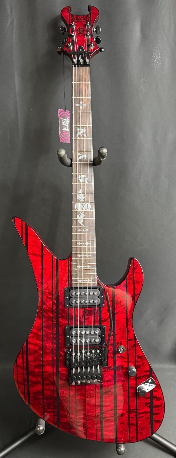 Schecter Synyster Standard Plus Electric Guitar Transparent Deep Red Finish