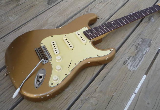 MJT Official Custom Order Aged Nitro Body & MK MJT Neck Combo Kit Mark Jenny VTS