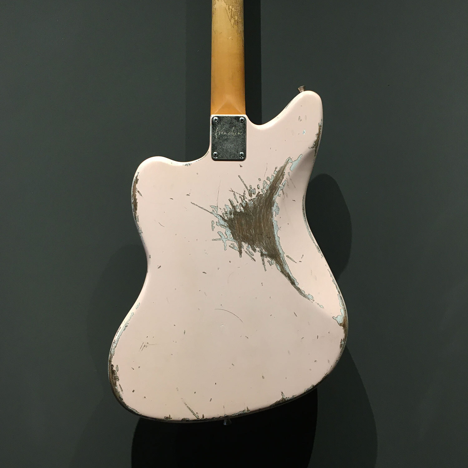 FRANCHIN Neptune Guitar Relic Aged 100% Nitro JM Type Made in Italy*MADE TO ORDER