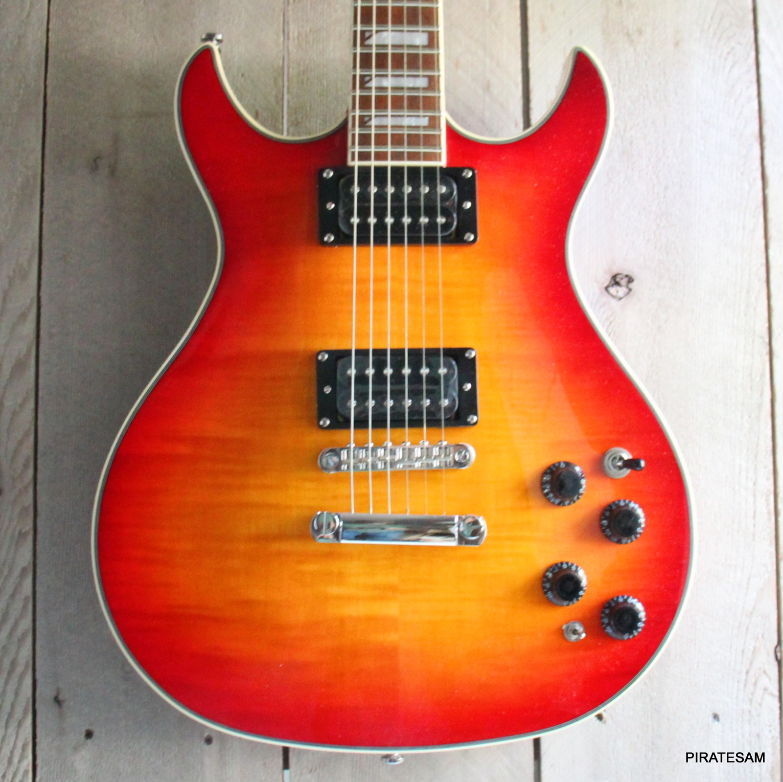 Eastwood Esprit Ulta guitar tribute to Fender Esprit
