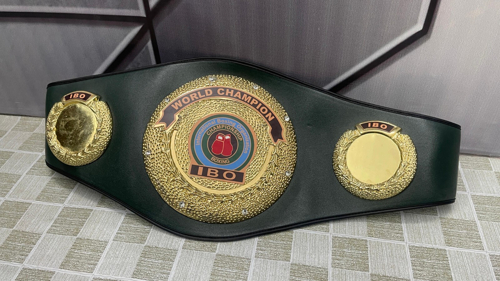 WORLD REPLICA BOXING SET OF 5 BELTS WBA,IBO,WBC,IBF,& WBO ADULT SIZE TITLE